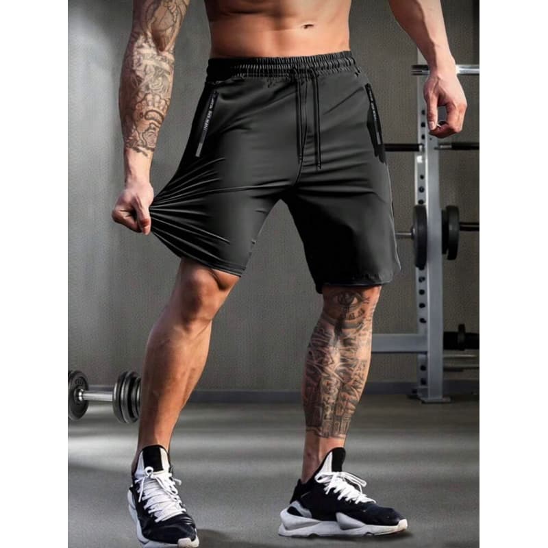 Short Masculino elastano Bermuda Praia 2 Bolsos Com Zíper Importar