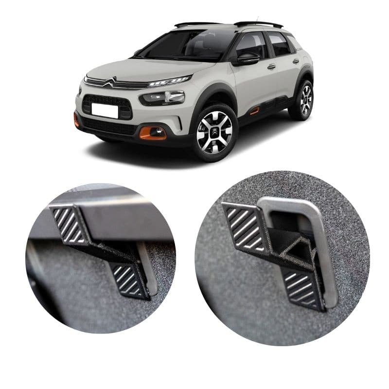 Ganchos para guarda-chuvas para o sistema ISOFIX do carro citroen cactus