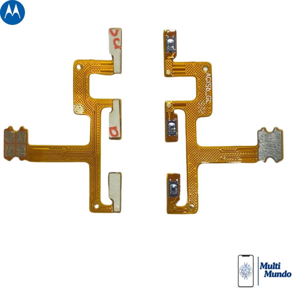 Flex Power Volume Compatível Com Motorola Moto G8 Plus