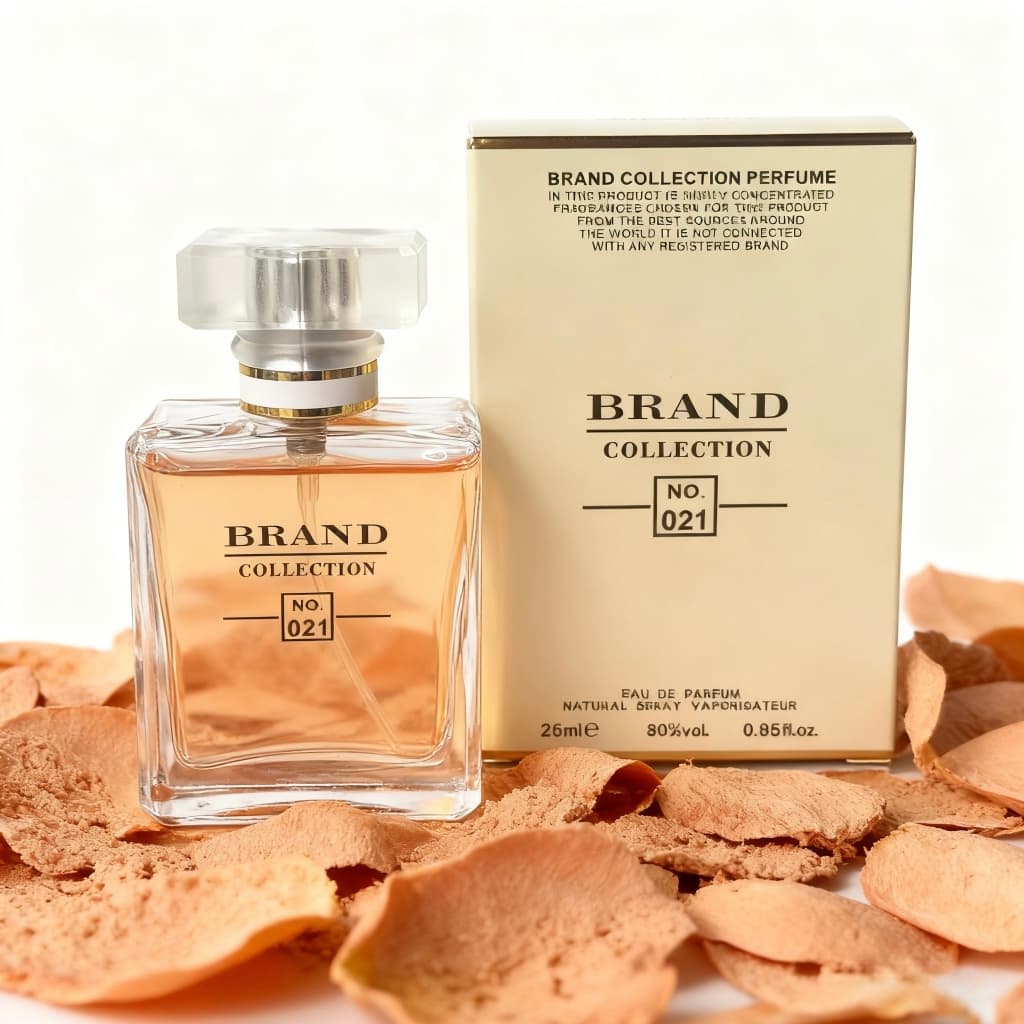 Brand Collection N°021 - Perfume Feminino de 25ml perfume pequeno para bolsa