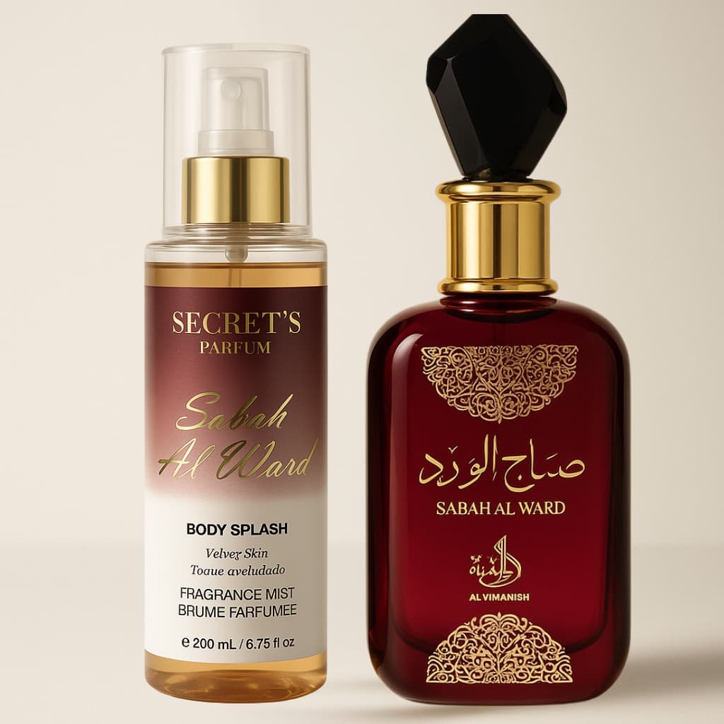 Body Splash Sabah Secret´s Parfum 200ml -  Floral, Doce, Alta fixação, Tecnologia Velvet Skin
