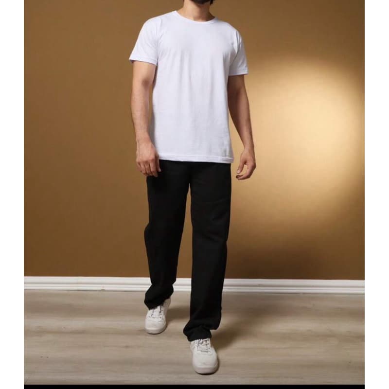 Calça Baggy Masculina Preta – Streetwear, Conforto e Estilo Urbano