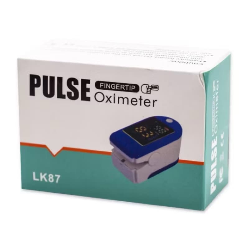 Oxímetro de Dedo Digital Portátil - Medidor de SpO2 e Frequência Cardíaca com Tela LED