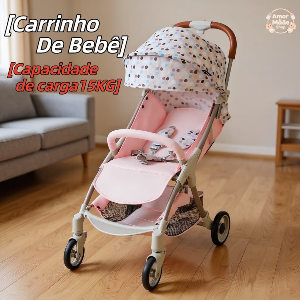 Carrinho de Bebê Reclinável  Até 15kg Carrinho de bebê barato Carrinho bebe passeio