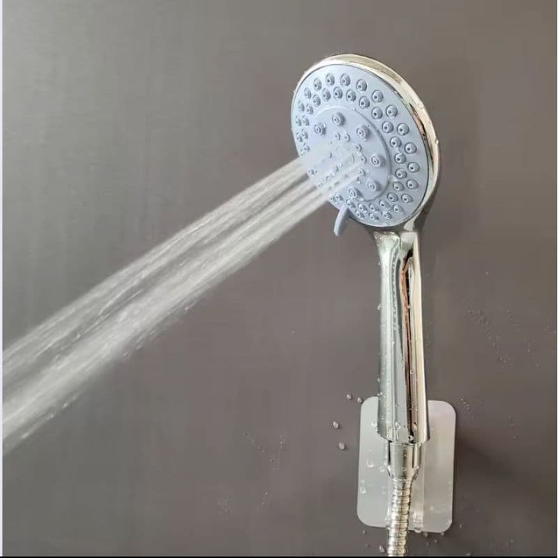 Cabeça de chuveiro do banheiro 5 modos ajustável jetting multi-função chuveiro de mão