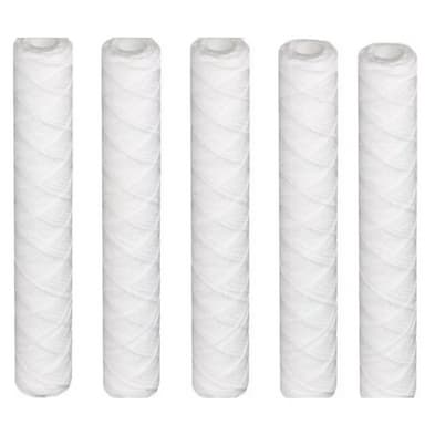 kit 4 Filtro refil filtrante para reservatorios e rede de agua cartucho bobinado 20 Polegadas 51cm x 20 diam 100 micra