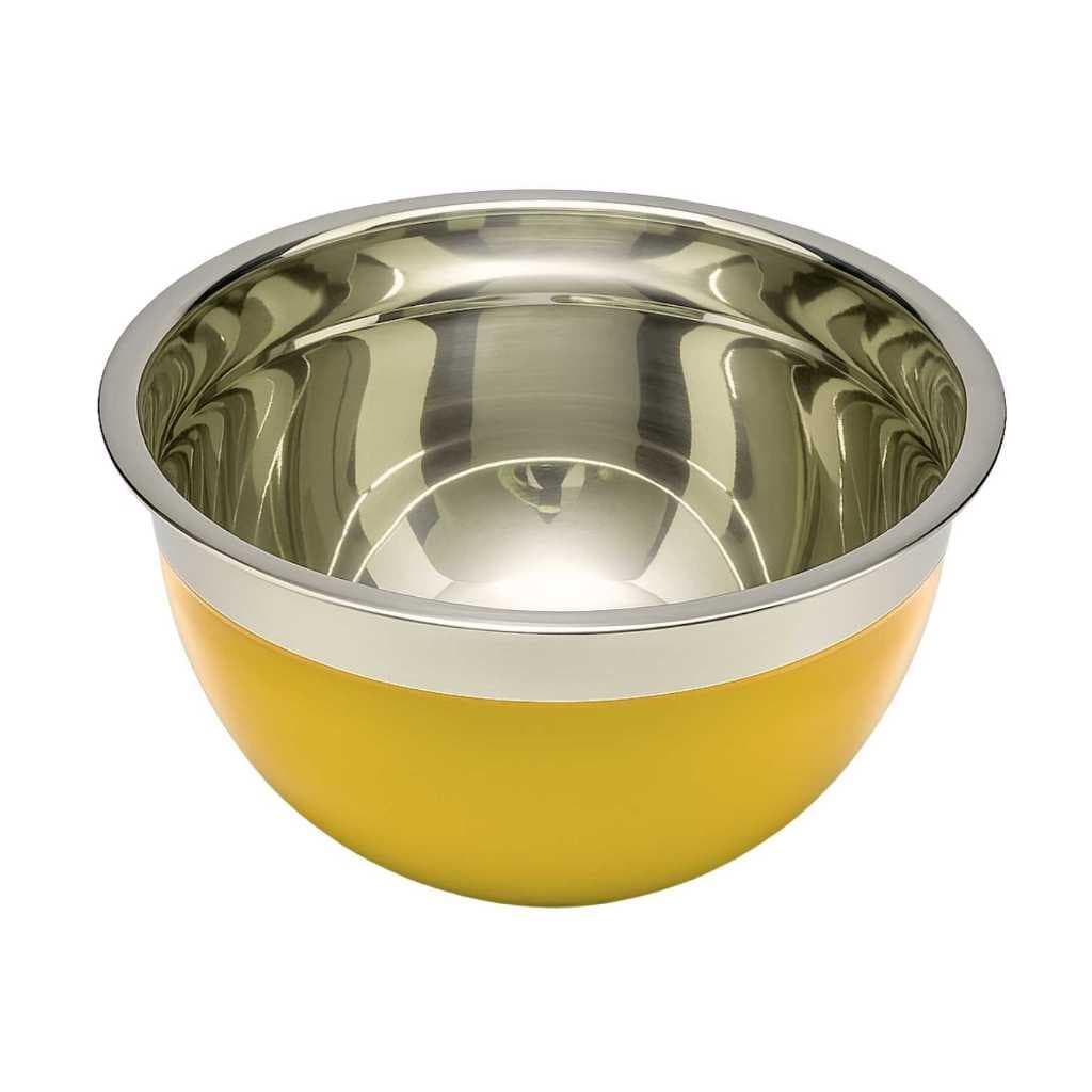 Tigela Bowl de Inox 20cm Multiuso Cores Sortidas