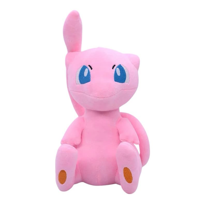 Mew e Mewtwo Pokémon Pelúcia Antialérgico 24cm Geek Colecionável Macio Anime Brinquedo Promoção Envio Rápido Cute Kawaii