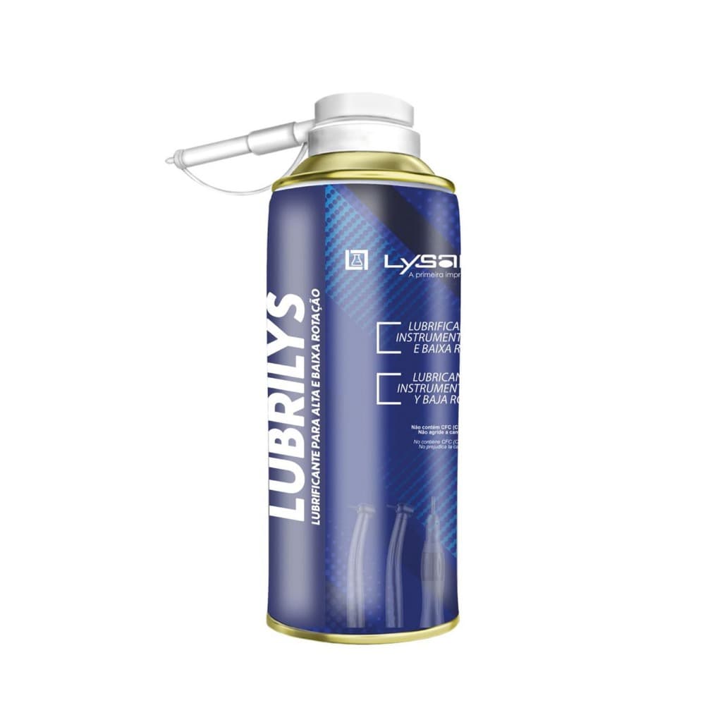 Óleo Lubrificante 200ml LubriLys - para caneta de alta e baixa rotação odontológico - Lysanda