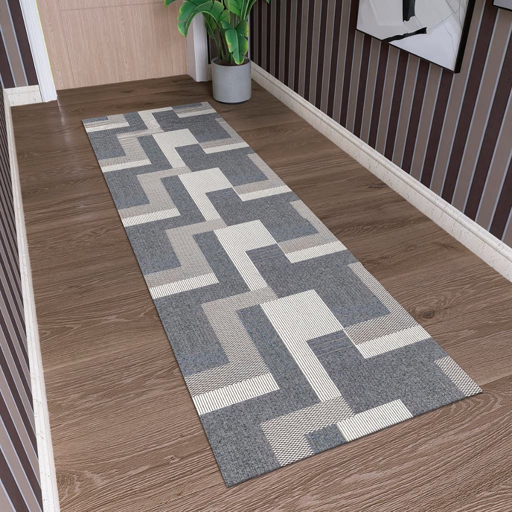 Tapete Passadeira Maya 2,50m x 0,65cm Para Corredor Cozinha Antiderrapante