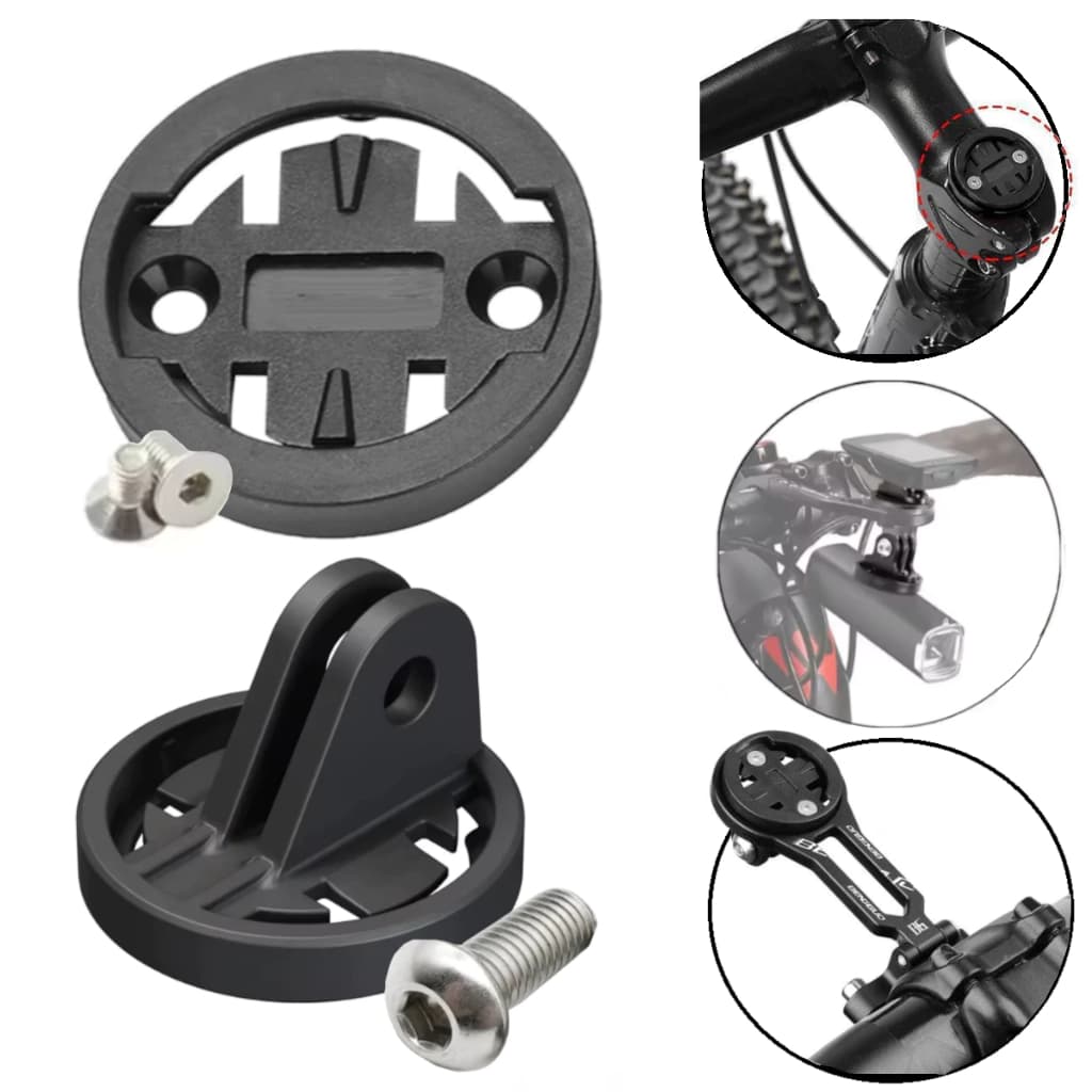 Kit Base de Suporte Superior e Inferior Para Garmin Cateye IGS Plate / Acessórios / Lanternas / Velocímetro / GPS