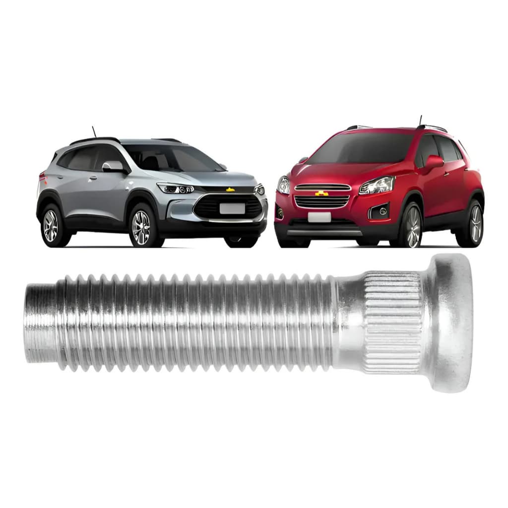 1 Prisioneiro Cromado Roda Chevrolet Tracker 12x1,5x56mm