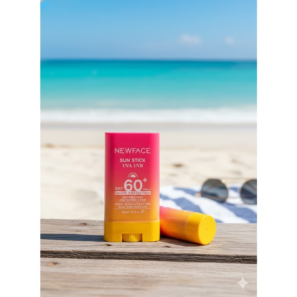 Protetor Solar Em Bastão Fps 60+ Invisível New Face 20g [IMPORTADO]