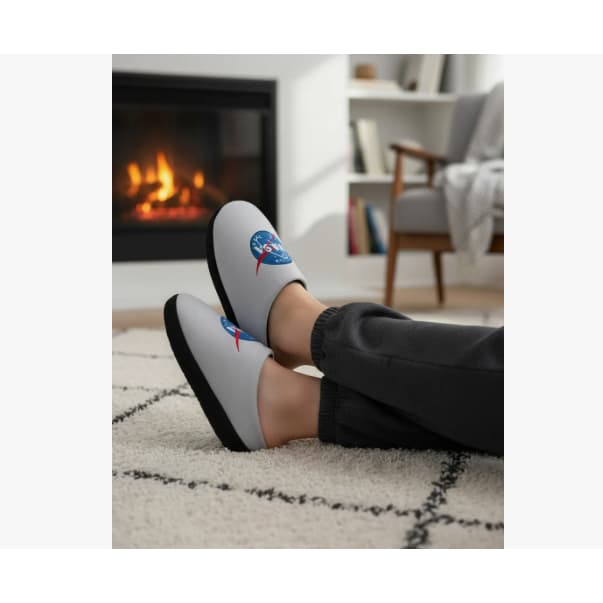 Pantufa Chinelo Cinza Nasa Astro Antiderrapante Importway