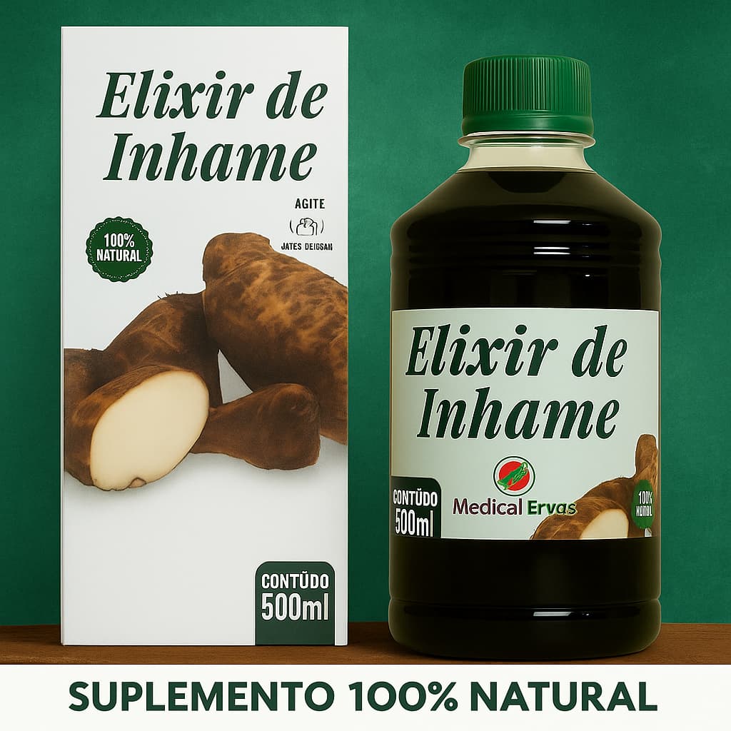 Elixir de Inhame 500ml – Equilíbrio Natural