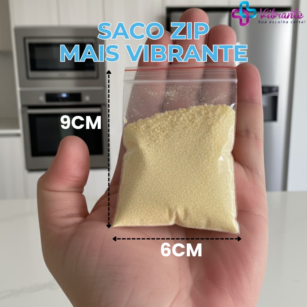 Saco Zip 6x9 C/1000un Saquinho Plástico Hermético Nº2