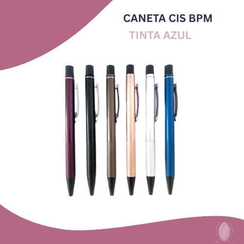 Caneta Cis BPM – Tinta Azul