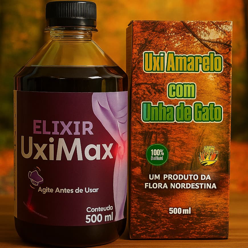 UXIMAX 500ML - Uxi, Barbatimão. 100% Natural