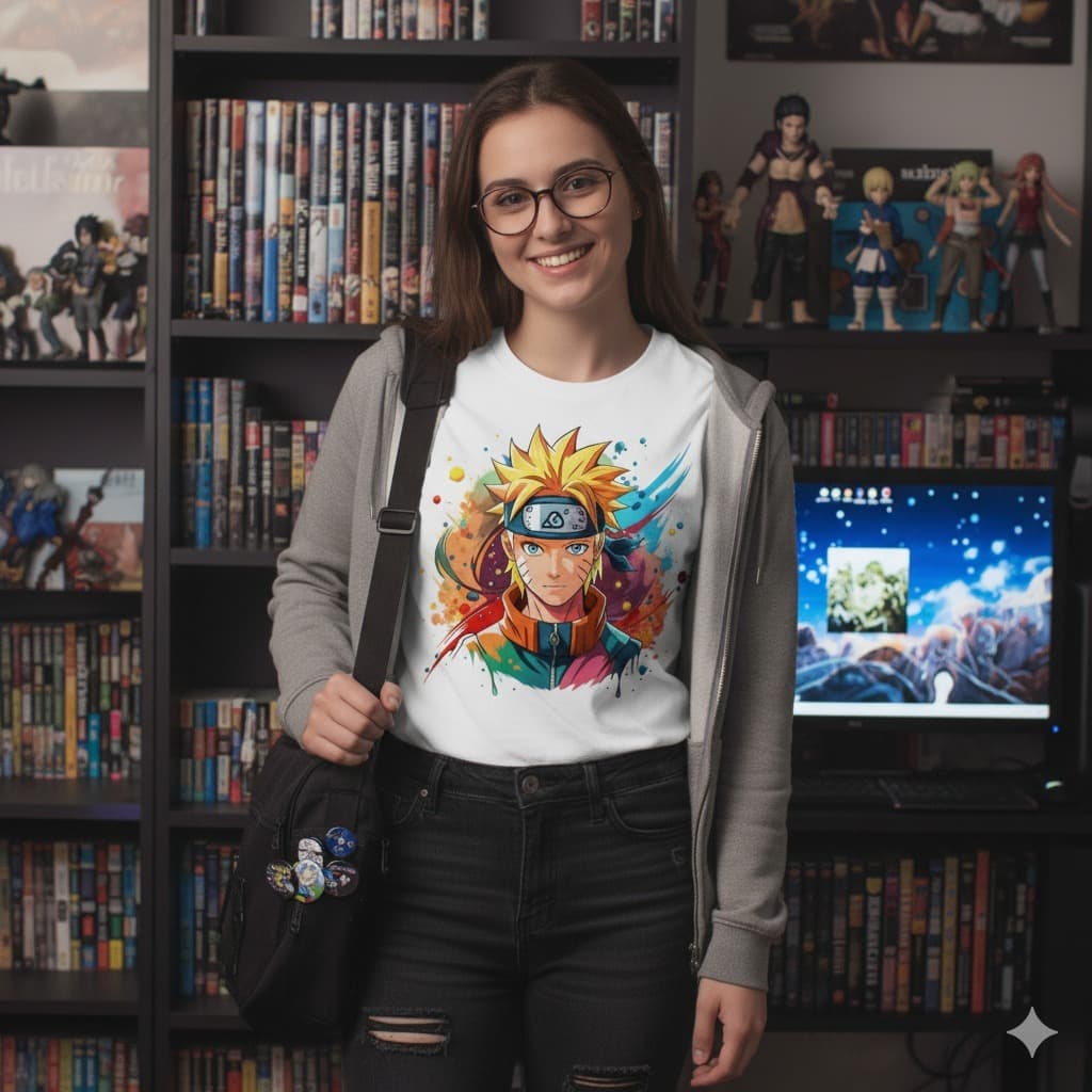 Camiseta T-shirt, Unissex, estampas do Naruto, desenhos (envio imediato)