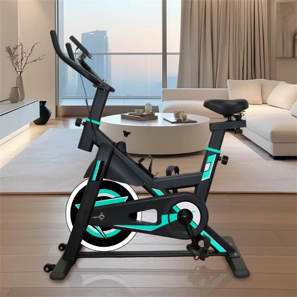 Bicicleta Spinning até 160Kg Ergométrica Fitness Inércia 16Kg Academia 1,8m Profissional