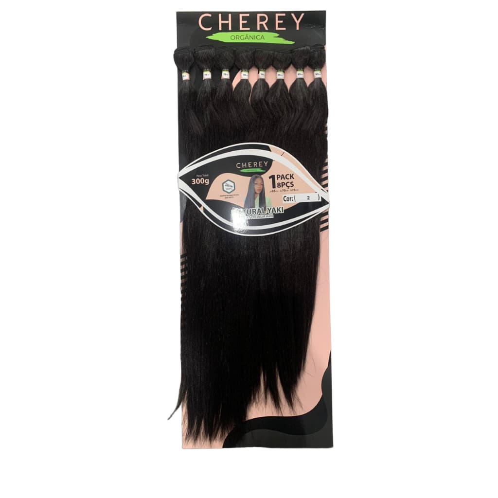 Cabelo Yaki Fibra Organica Lisa para Entrelace 300g 65-70-75