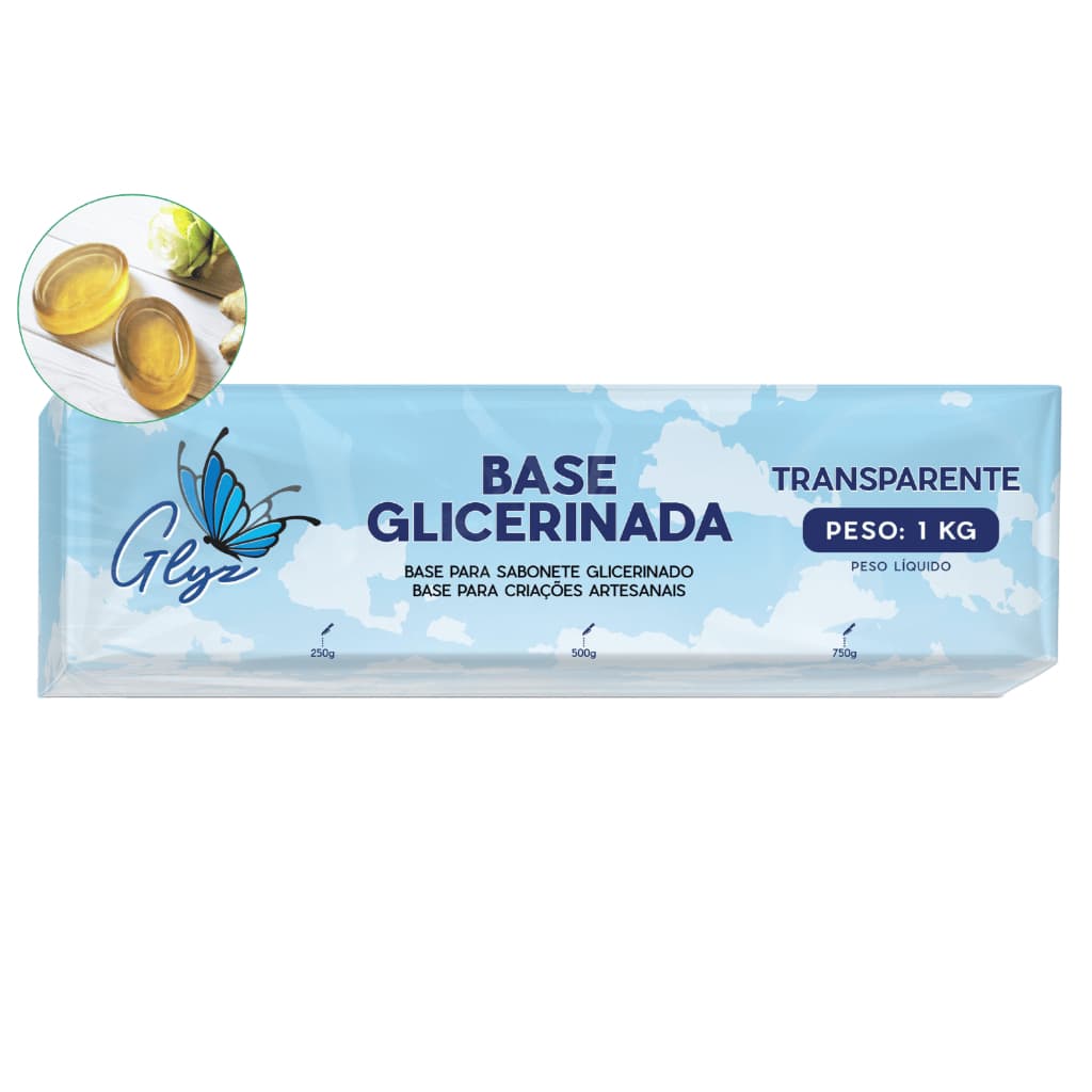Crie Sabonetes Lindos E Criativos Com A Base da Glyz 1kg