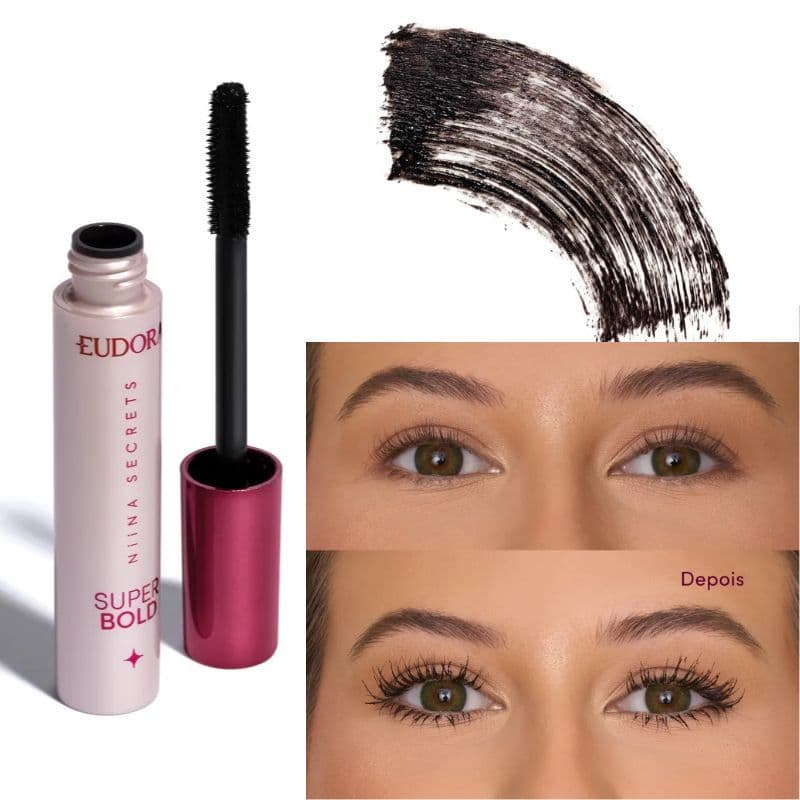 Máscara para Cílios Super Bold Niina Secrets 10g Eudora