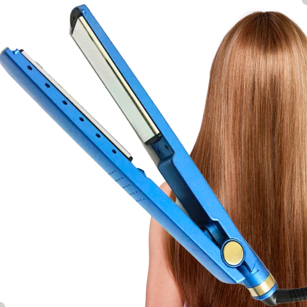 Chapinha de Cabelo Profissional Bivolt 110-220V Prancha Nano Titanium 450°F Progressiva