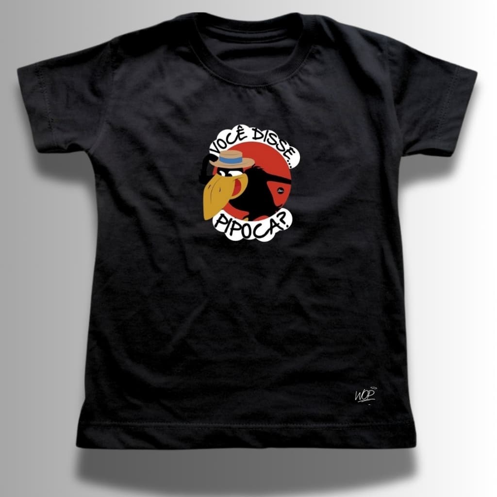 Camiseta Infantil Estampada Jubileu PicaPau Engraçada Tshirt Unissex Divertida Algodão Premium