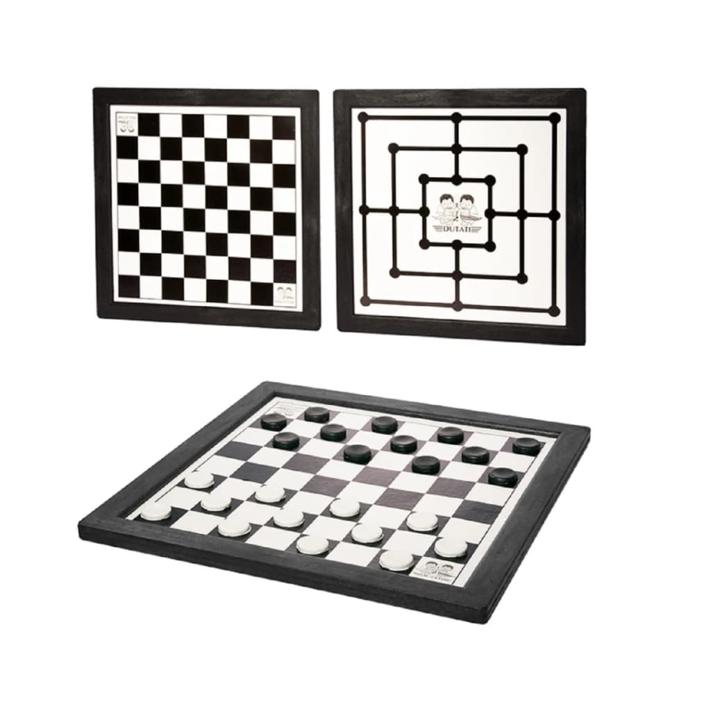 JOGO DE DAMA E TRILHA TABULEIRO /JOGO DE TABULEIRO