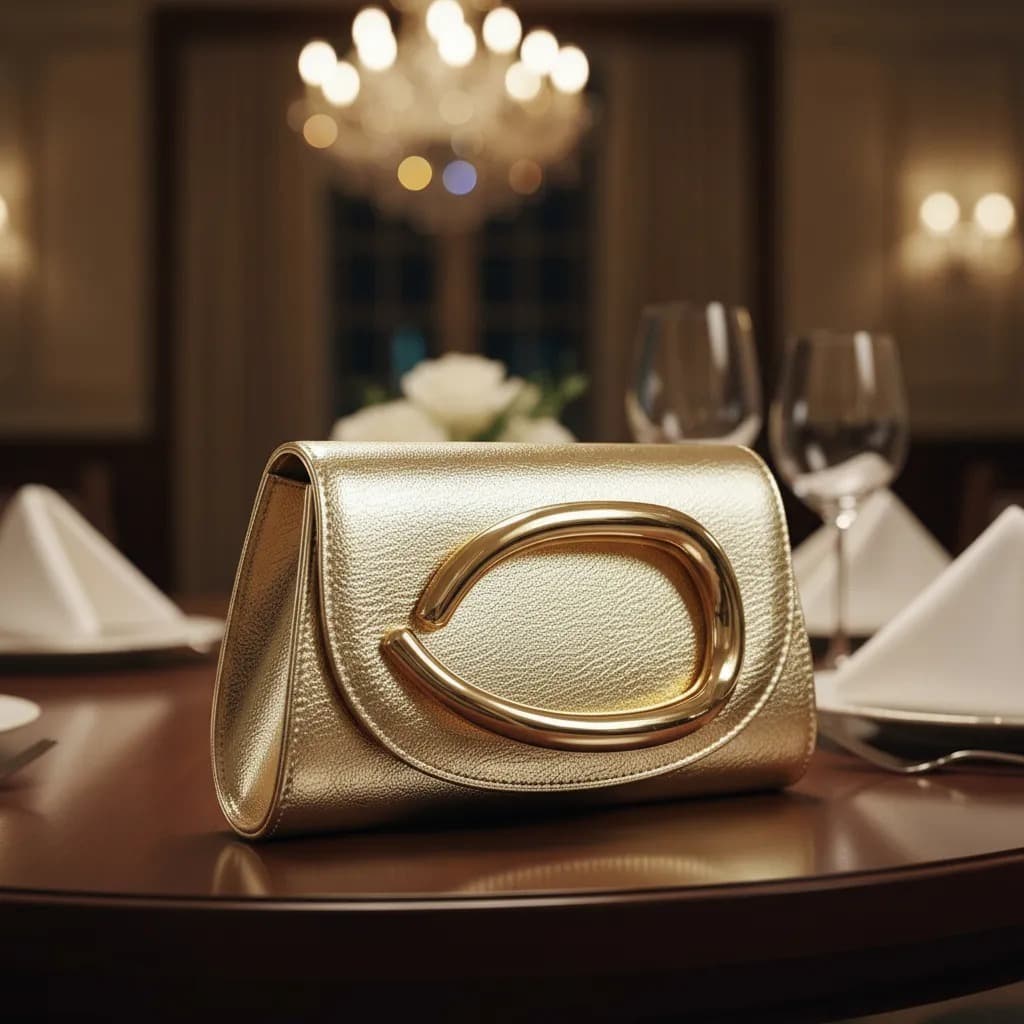 Bolsa de ombro e de mão feminina , com detalhes em dourado ,otima para festa casamento eventos