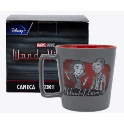 Caneca Buck WandaVision 400ml - Original e licenciado Disney/Marvel