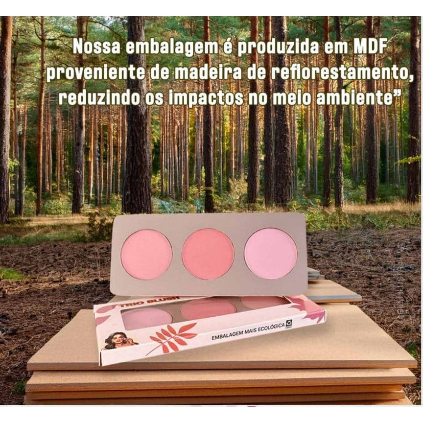Trio de Blush Eco Ludurana B007