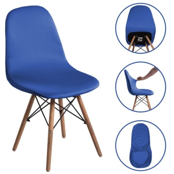 Kit Capas para Cadeira Charles Eiffel – 4, 6, 8, 10 ou 12 Peças