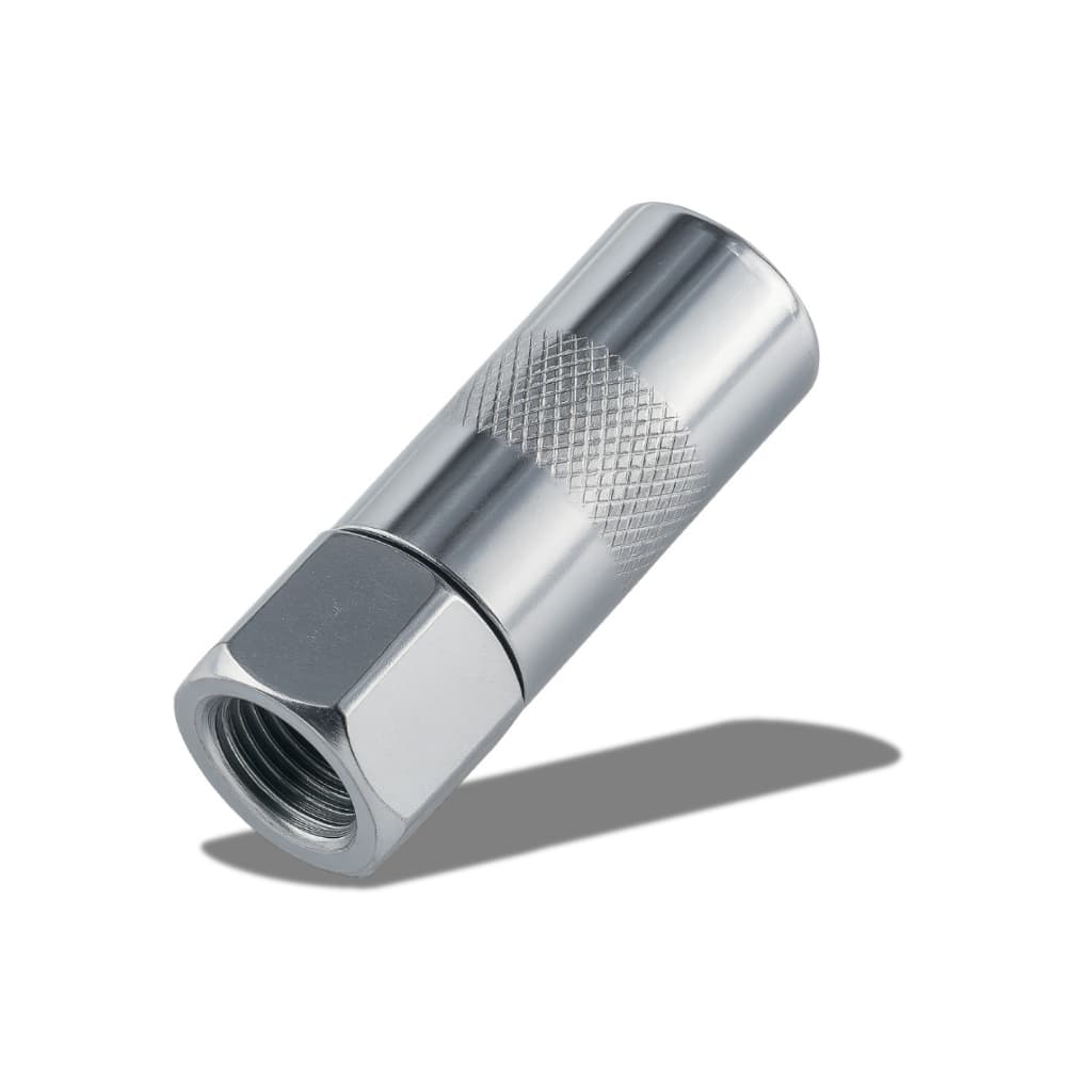 Bico Acoplador Sextavado 4 Garras Para Graxa Rosca 1/8 Aço