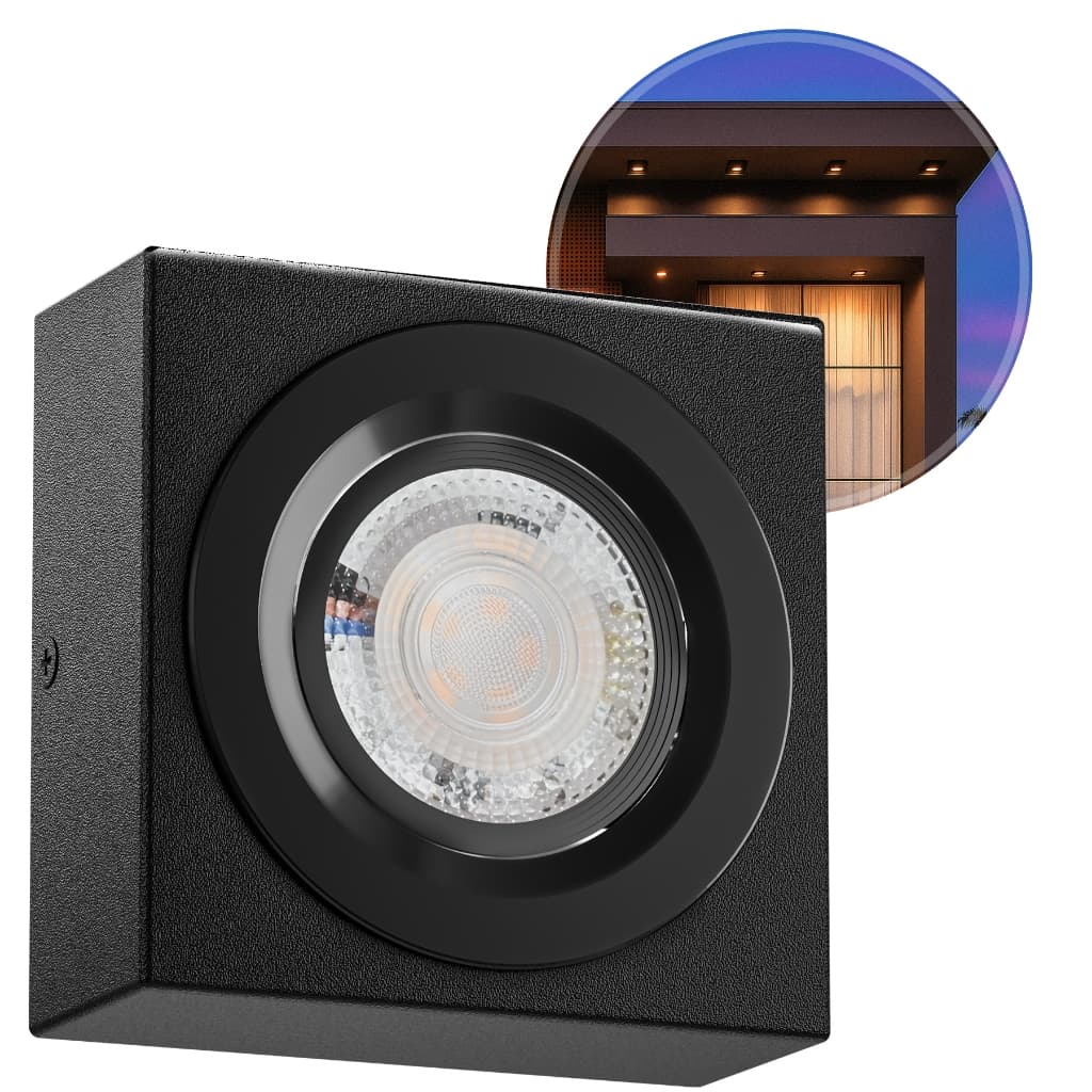 Spot Interno Mini Plafon Sobrepor LED 7W Direcionável MF271