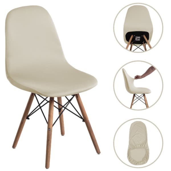 Kit 6 Capas de Cadeiras Charles Decorativas