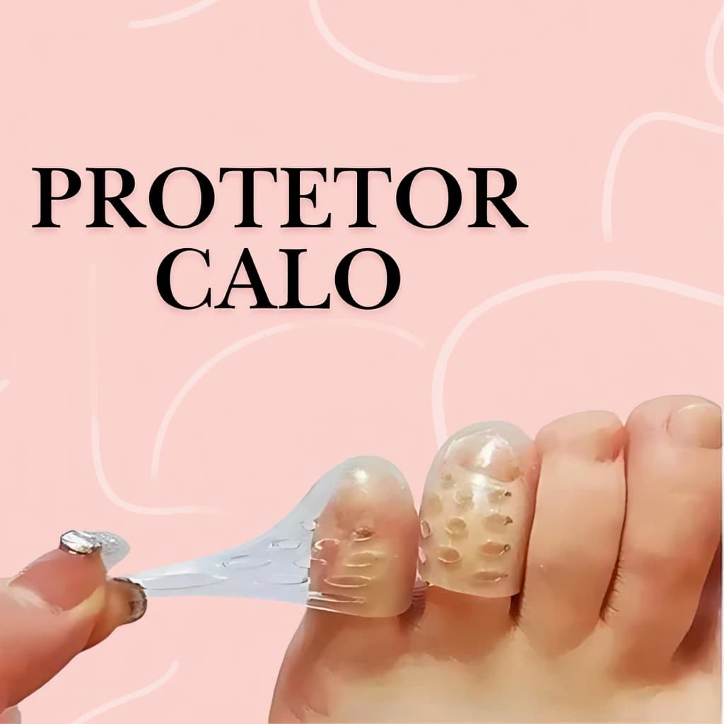 Protetor Dedinho Silicone Premium Diga Adeus à Dor Qualquer Calçado Conforto Imediato