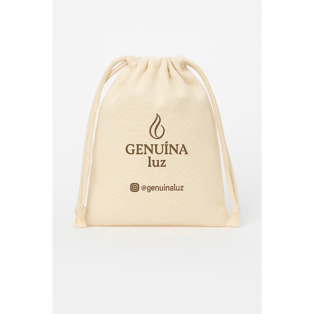 Saquinho de Algodão Cru Personalizado Logotipo KIT 5 / 10 / 15  para Vela Aromática •  10x15 | 15x20 | 18x18 | 20x20 cm