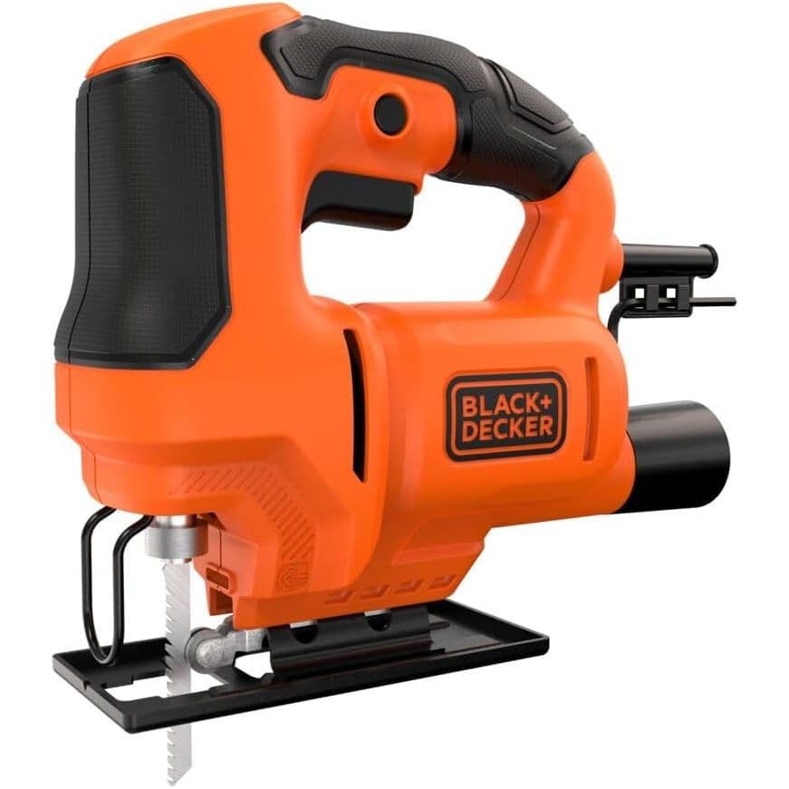 Serra Tico-Tico Elétrica Potência 400W Modelo BES602-BR 110V BLACK+DECKER