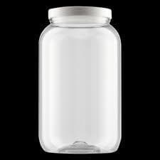 Pote plástico 3,6 lts rosca transparente Bandeirante 2104ud