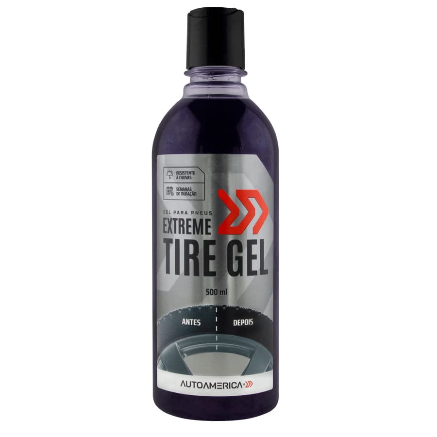 EXTREME TIRE GEL PRETINHO 500 ML - AUTOAMERICA