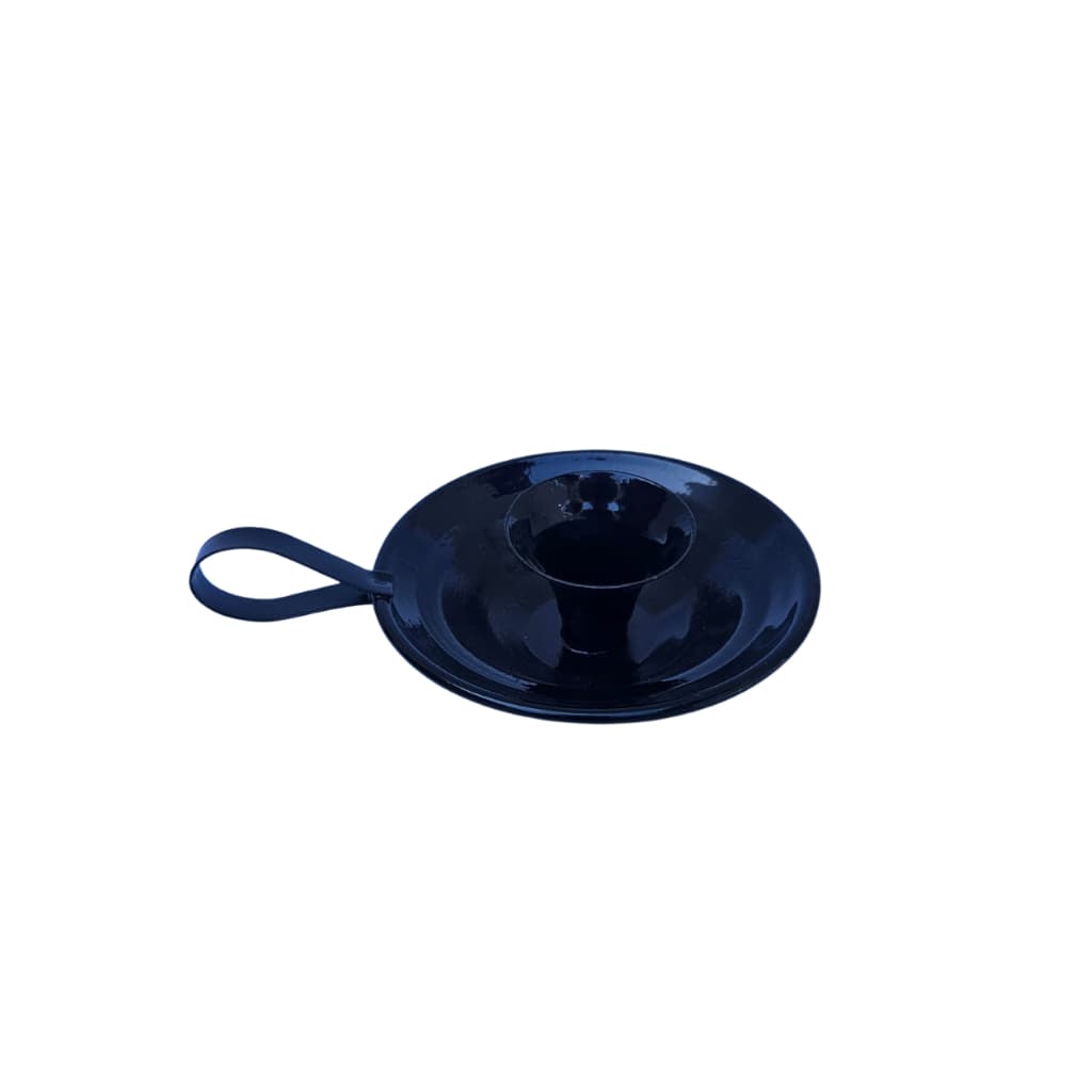 Castiçal de Vela Palito Suporte Porta-Vela de Alumínio Anti Ferrugem com Pintura de Alta Temperatura