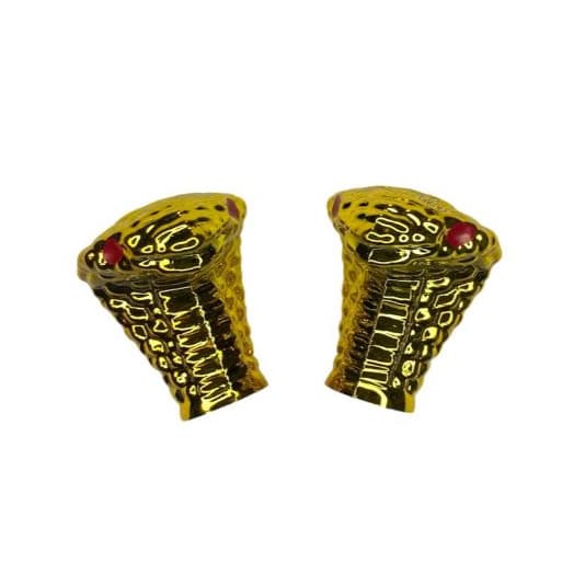 Par de cabeça de pitos Tampa de Válvula Para Pneu de Carro Moto e Bicicleta Modelo Cobra Naja