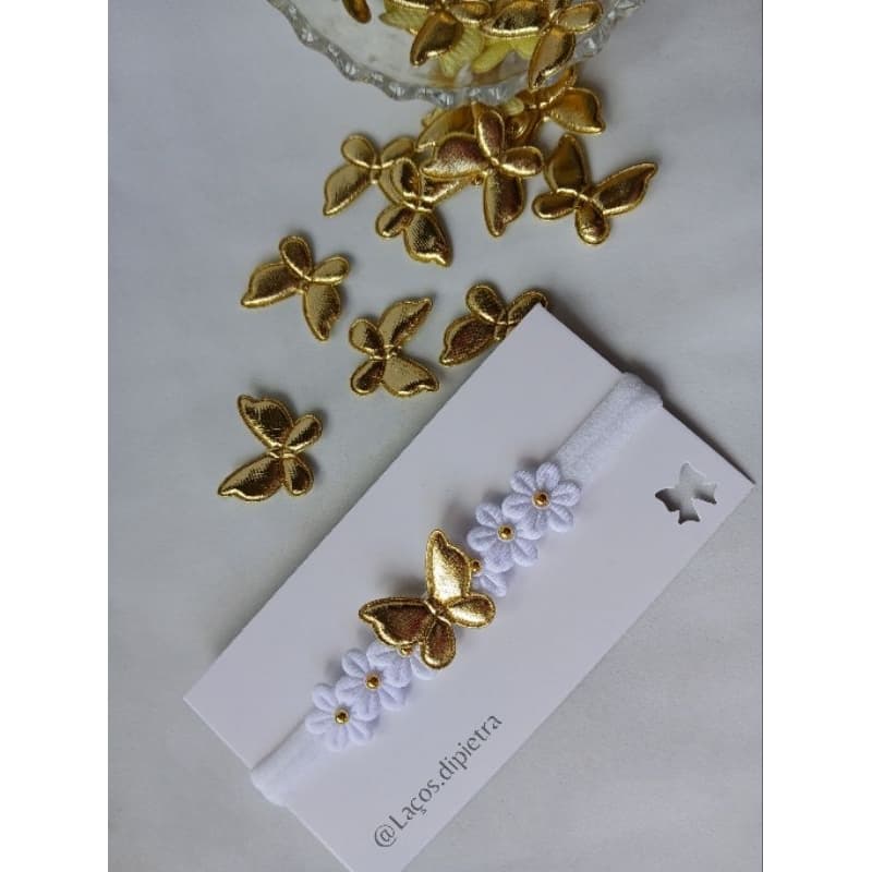Faixa/Tiara de Cabelo infantil menina  festas, luxo, saída maternidade, enxoval, bebê