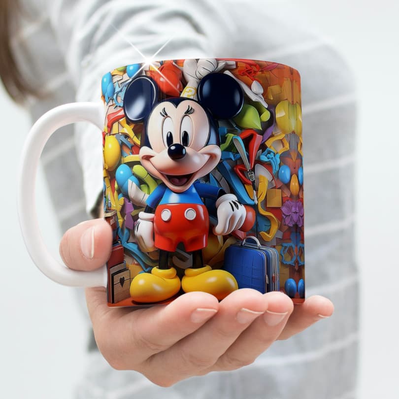 Caneca Personalizada Disney - Todos os temas - 325 ml