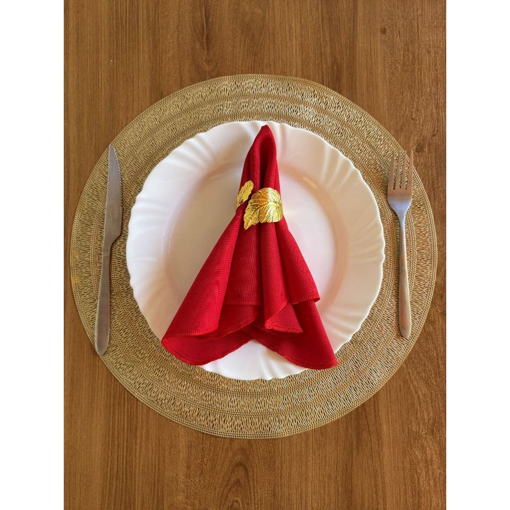 Kit 12 Guardanapos De Tecido Oxford Premium 35x35 Mesa Posta Buffet Festa Casamento Aniversario