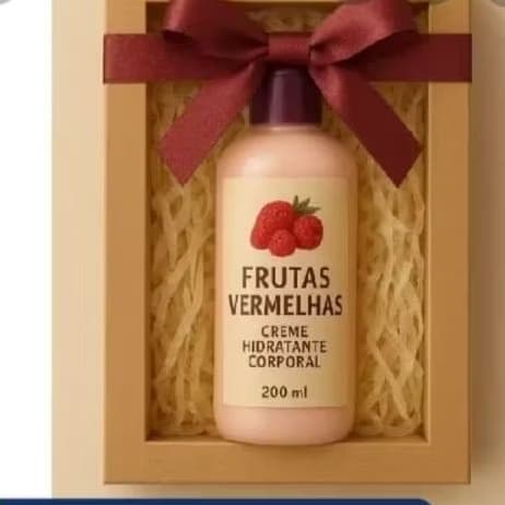 kit 2 Hidratantes Corporal 200ml Açaí,Frutas Vermelhas – Creme Corporal