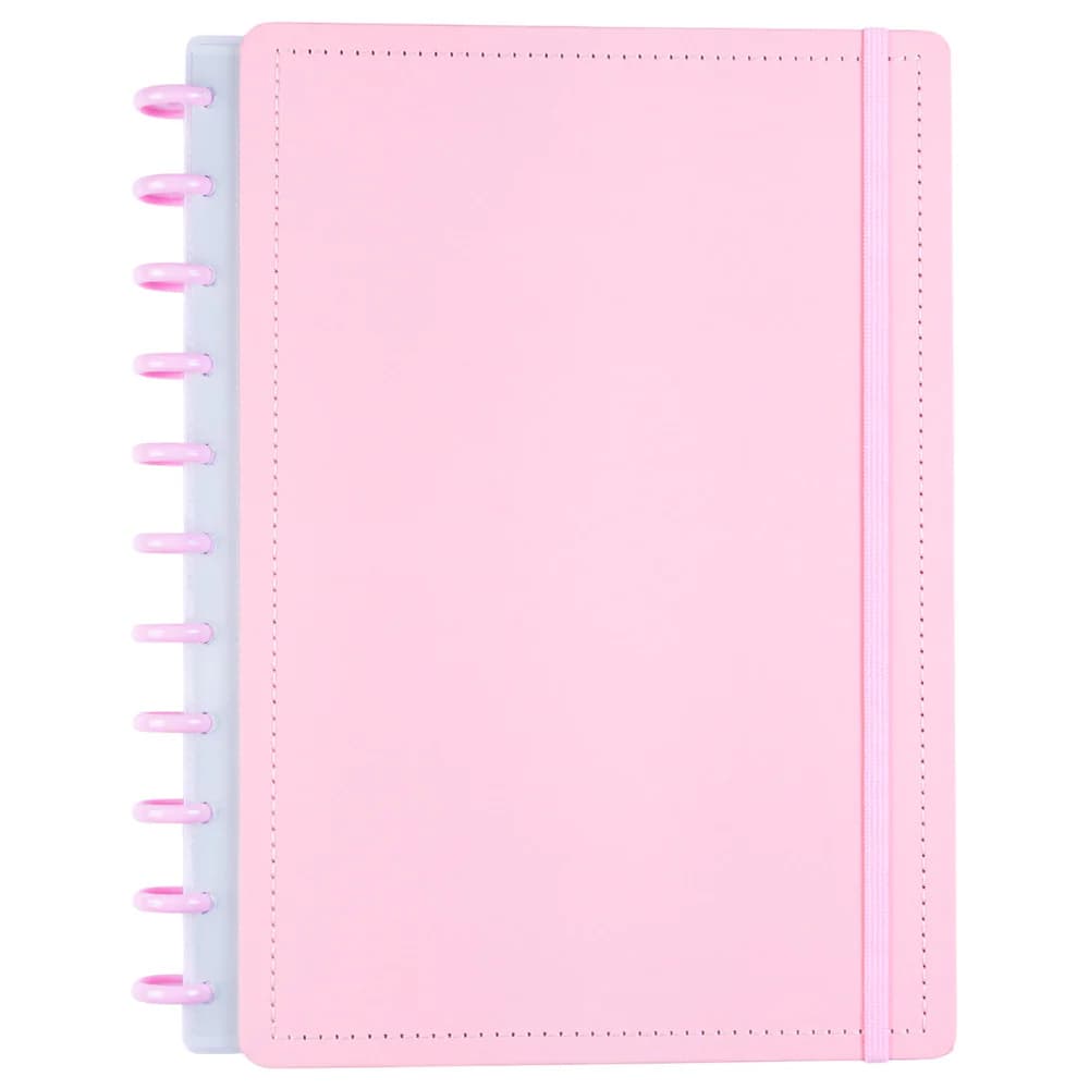 Caderno Inteligente Disko All Rosa Grande 80 Fls