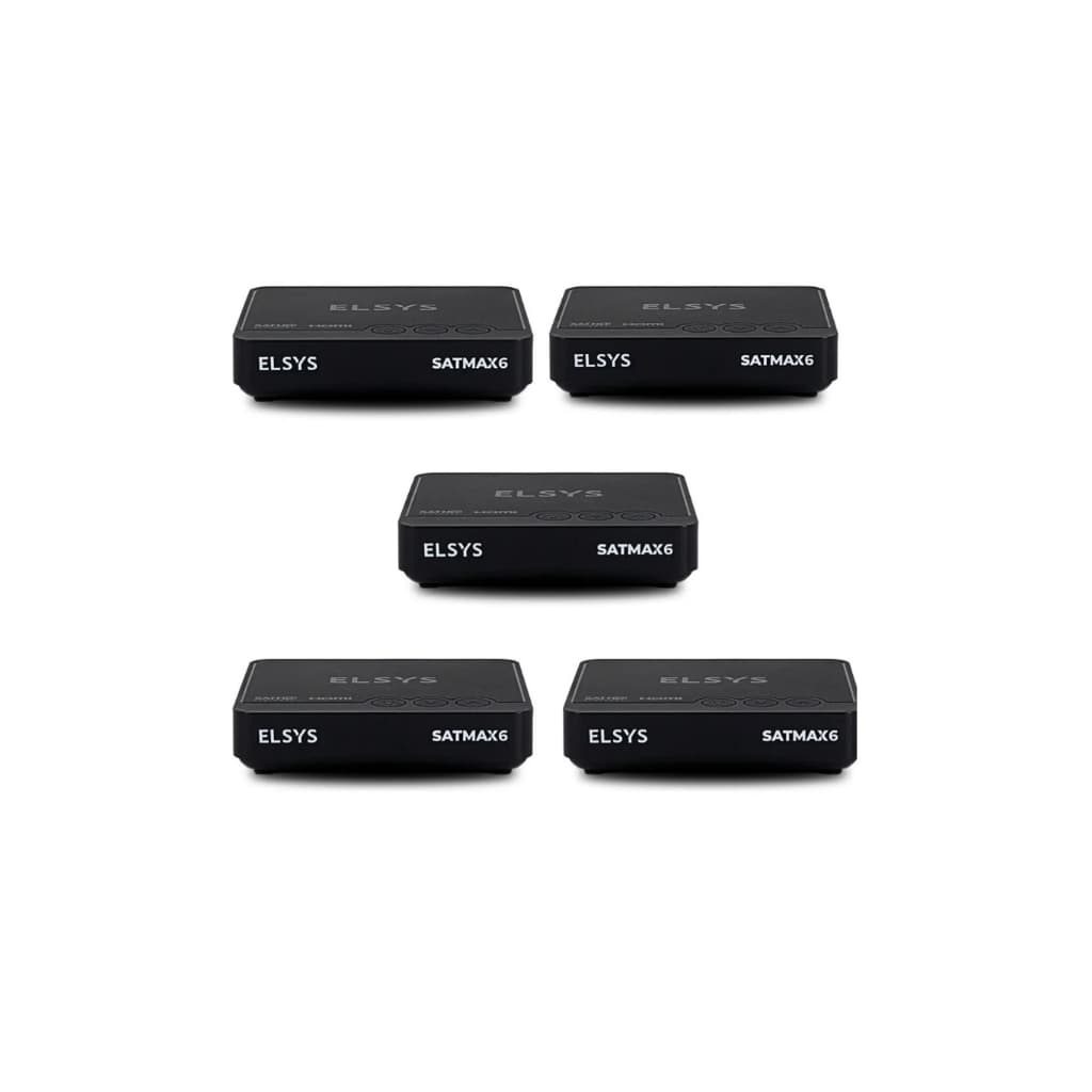 KIT 5 SATMAX 6 ELSYS REGIONALIZADO